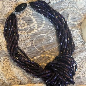 Beaded necklace ( Angela Caputi ). Made in Italy